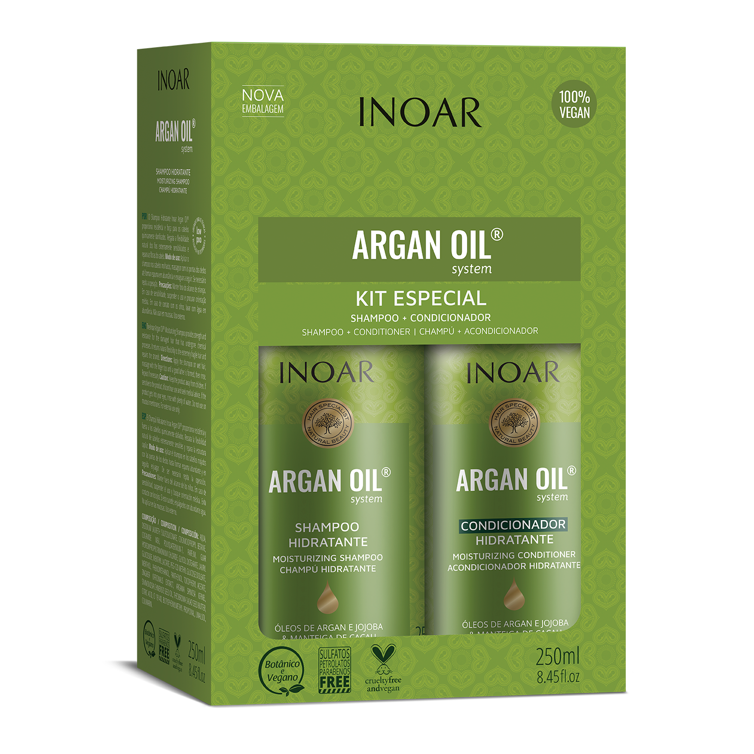 Inoar - Argan Oil Kit 250ml