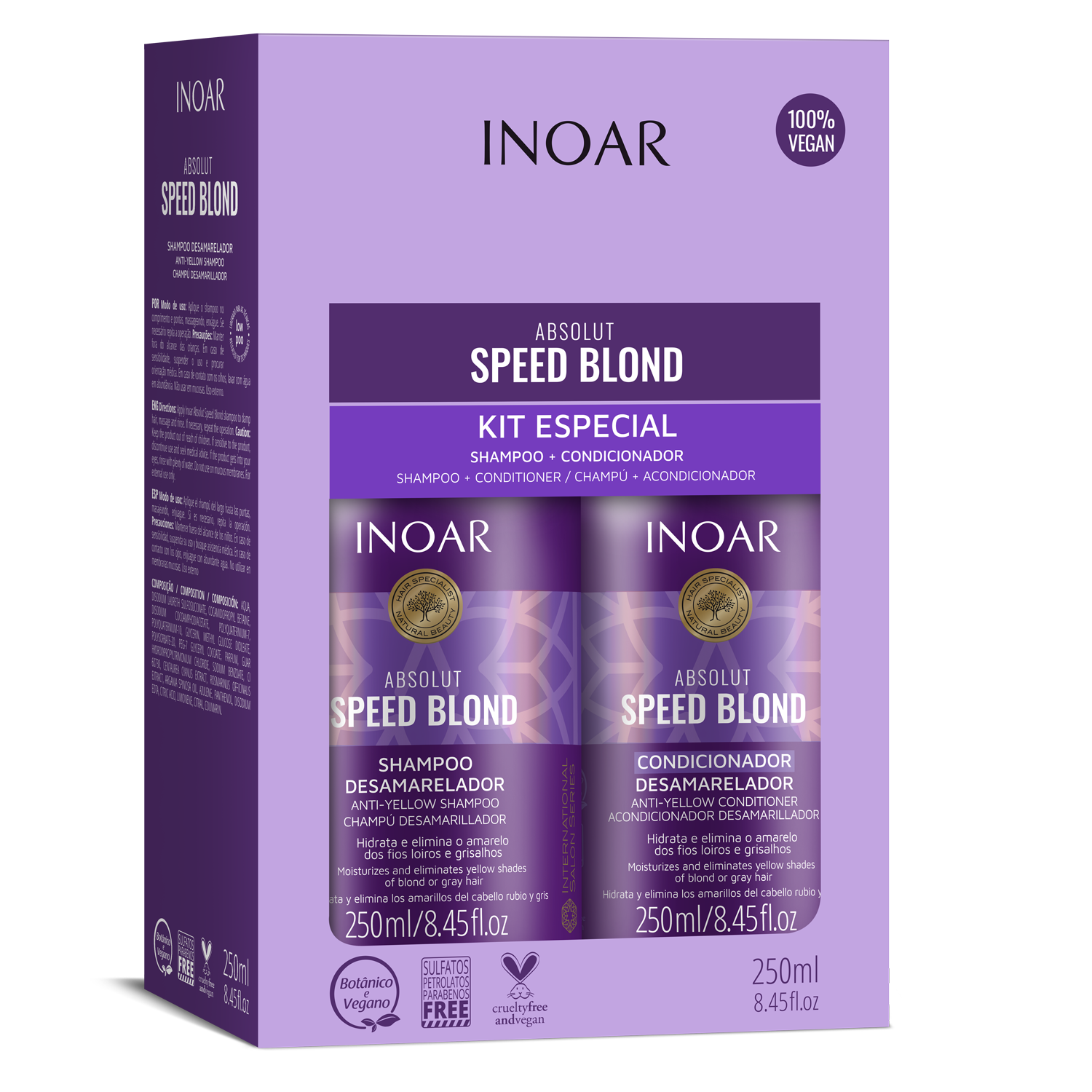 Inoar - Speed Blond Kit 250ml