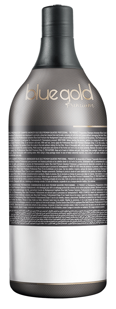 SALVATORE - Blue Gold Premium, Shampoo 1L