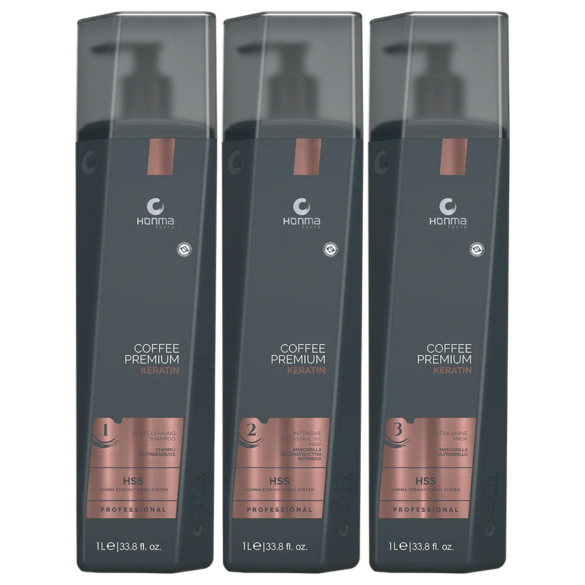 Honma Tokyo - Coffee Premium Keratin KIT 1L