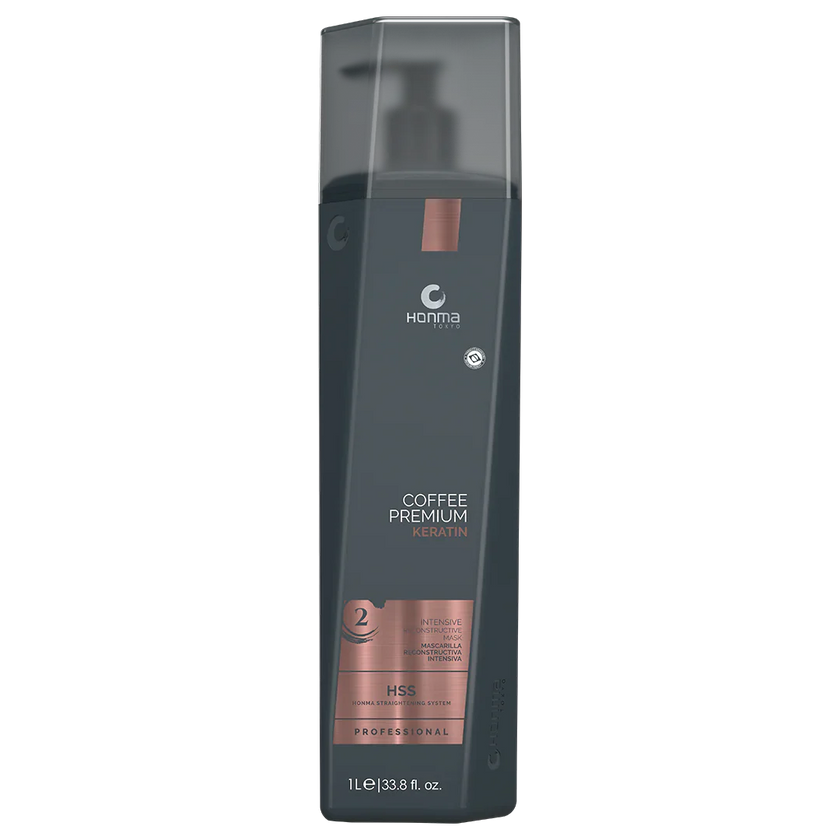 Honma Tokyo - Coffee Premium Keratin Intensive Reconstructive Mask 1L