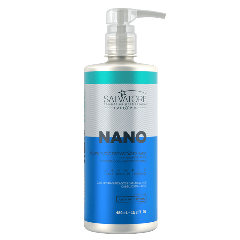 SALVATORE - Nano Hair Pro, Shampoo 480ml