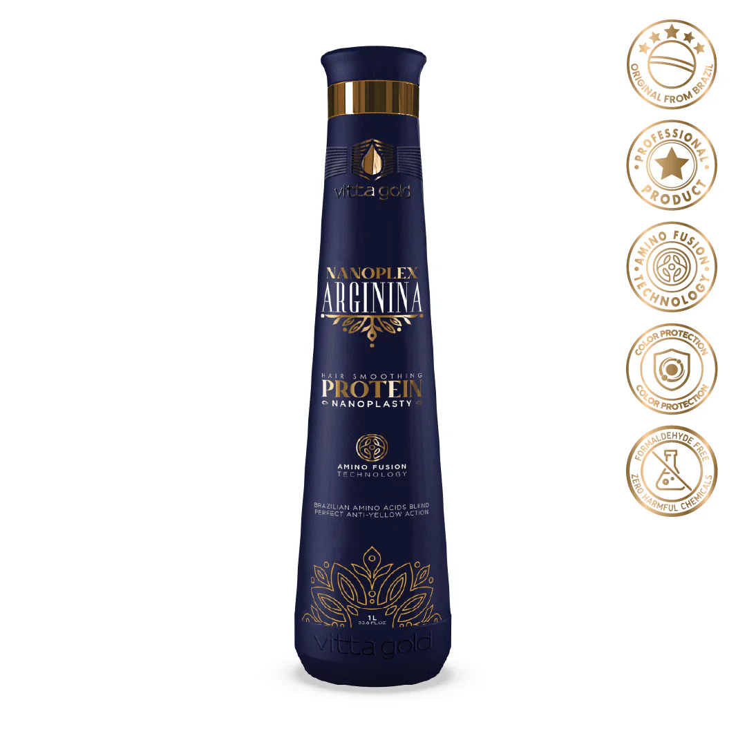 Vitta Gold - Nanoplex Arginina Hair Straightening Nanoplastia Protein 1L