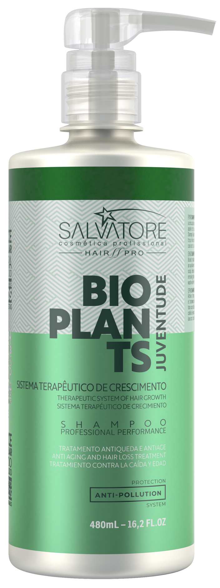 Salvatore - Shampoo Bioplants Juventude 480ml