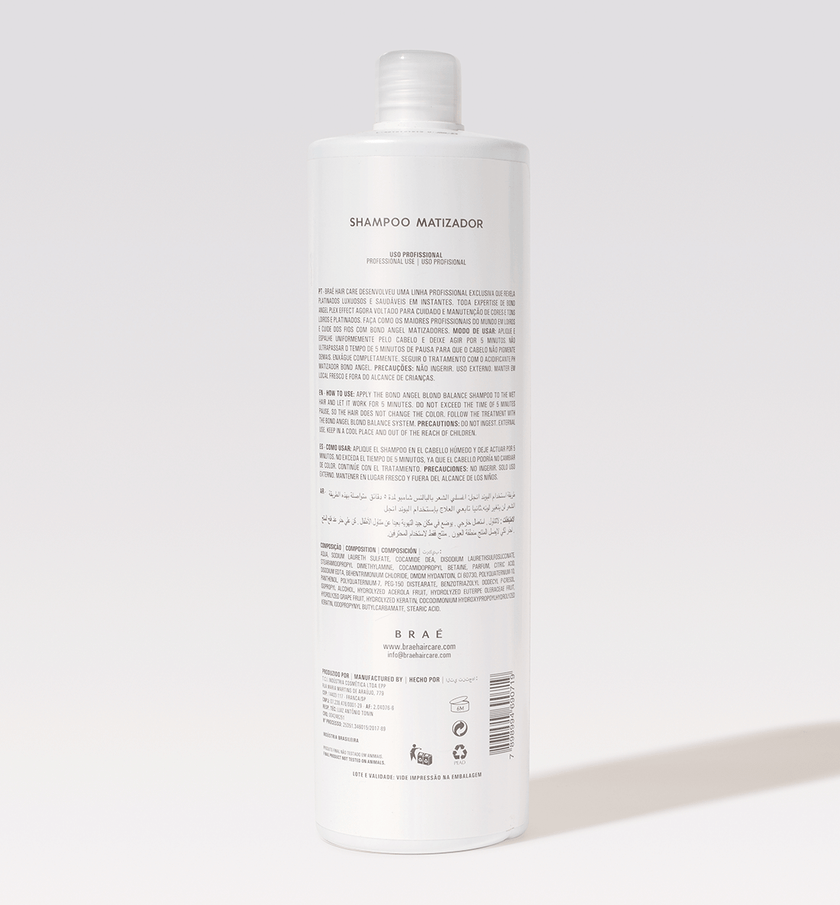 BRAE - Toning Shampoo, Professional 1L
