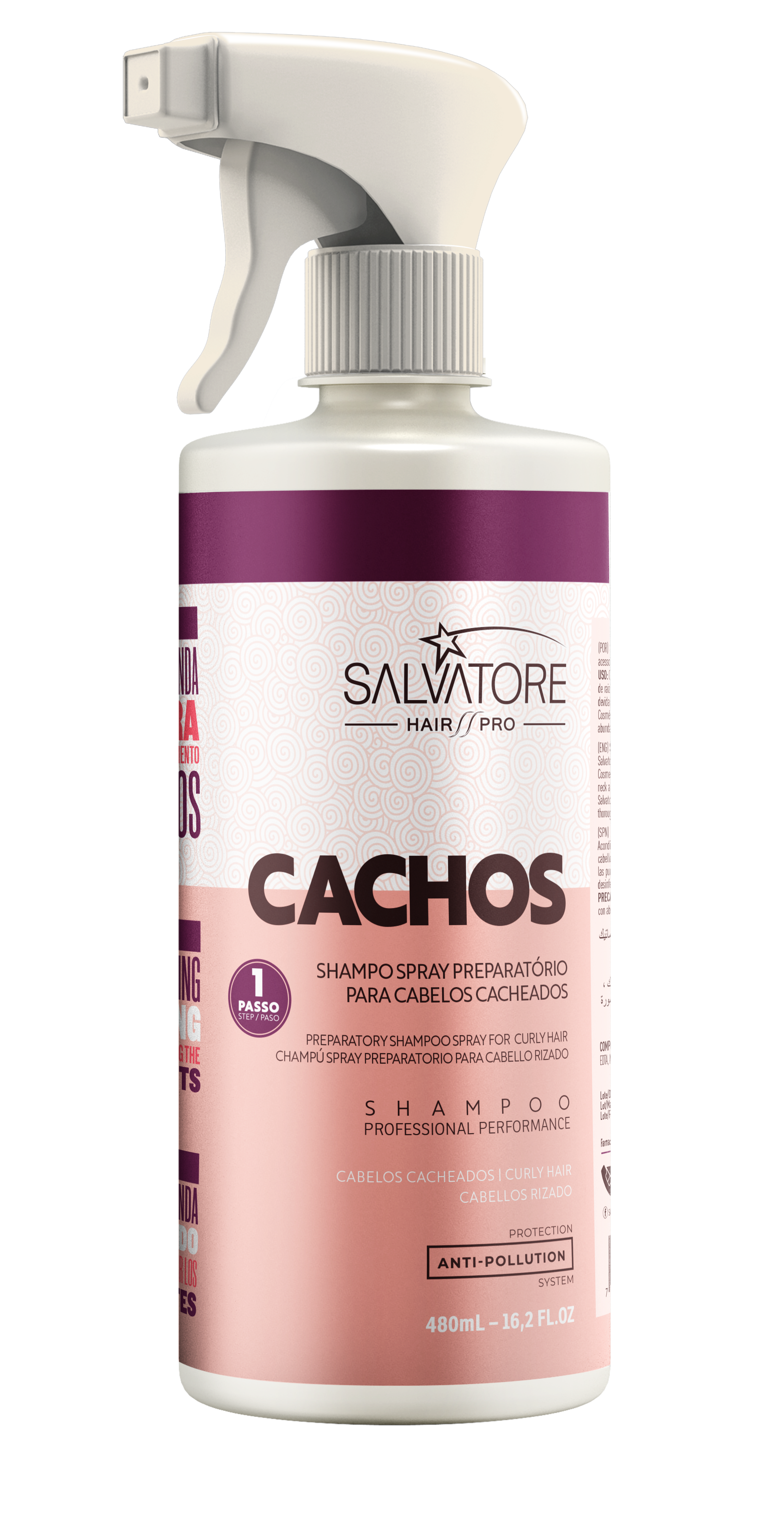 Salvatore - Curl Spray Shampoo 480ml
