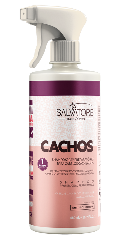 Salvatore - Curl Spray Shampoo 480ml
